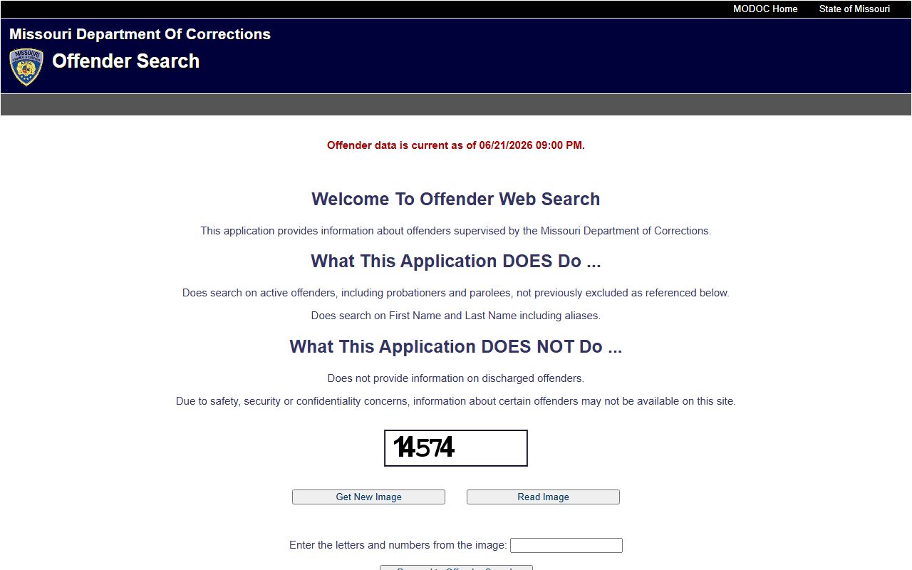 Lewis County criminal court records Missouri DOC offender search